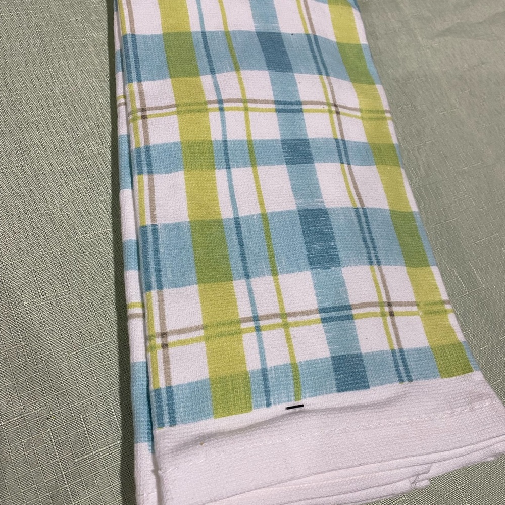 Spring Colored 100 %cotton kitchen towels -Cusinart ( Set Of 2)